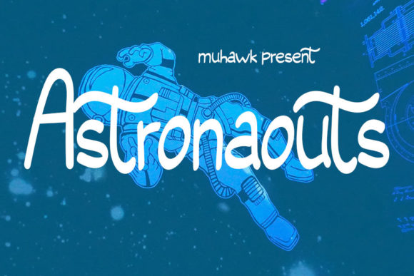 Astronaouts: The Whimsical Script Handwritten Font for Creative Makers