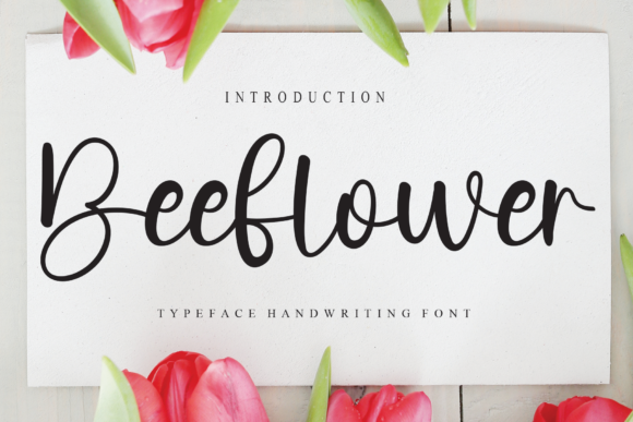 Beeflower: A Dainty Script Handwritten Font for Romantic Branding