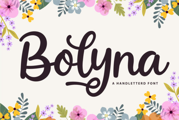 Bolyna Script Font for Elegant Web Design