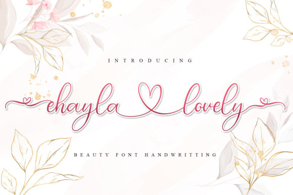 Chayla Lovely Typeface: Elevating Editorial Design with Script Handwritten Elegance