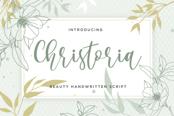 Christoria Script Font for Elegant Branding