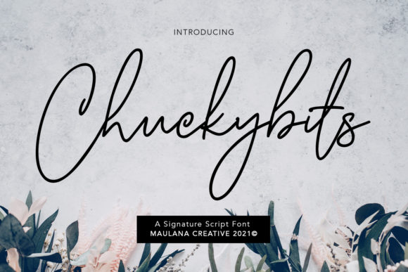 Chuckybits Script Font Review for Small Business Branding