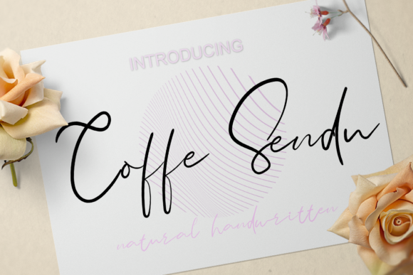 Coffe Sendu: The Elegant Script Font for Campaign Design