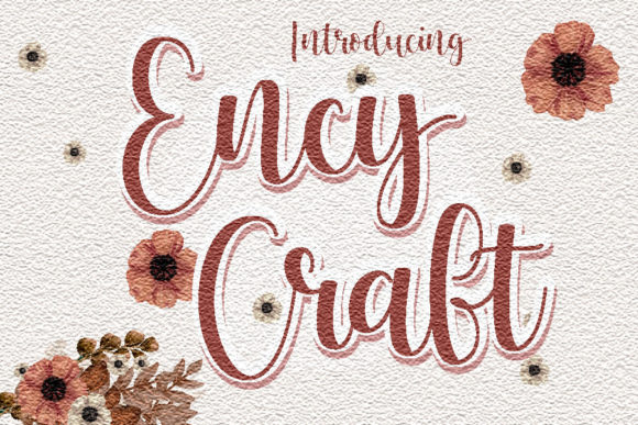 Ency Craft: The Dazzling Script Font for Polished Brand Identity