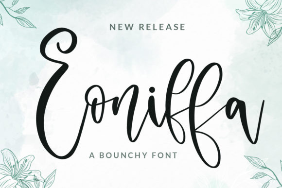 Eoniffa: A Delicate Script Font for Elegant Craft Projects
