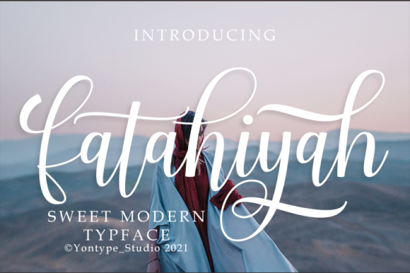 Fatahiyah Script Font for Elegant Branding