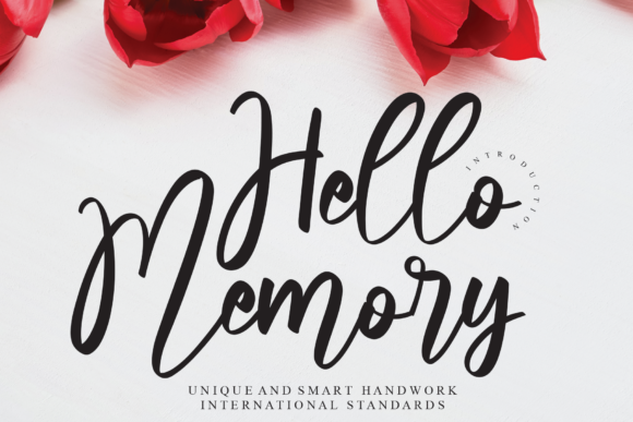 Hello Memory: The Script Handwritten Fonts for Elegant Branding