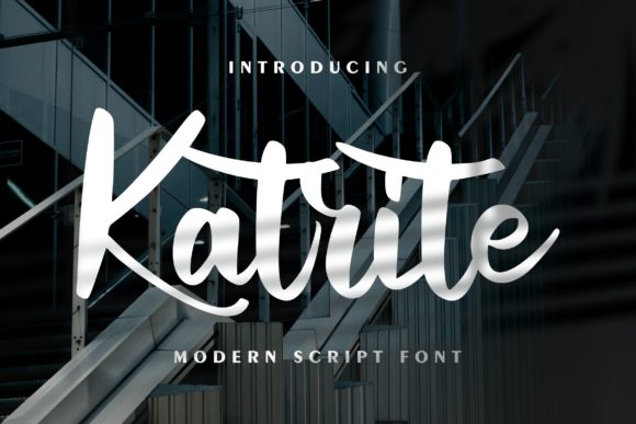Katrite Font Review: A Whimsical Script for Modern Design