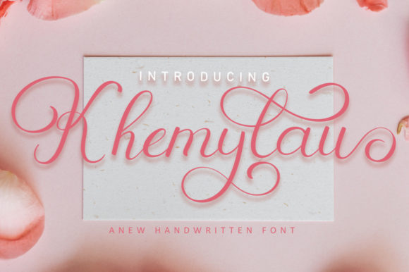 Khemylau Script Font Review for Elegant Branding