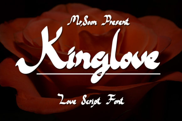 Kinglove: A Chic Script Handwritten Font for Boutique Branding
