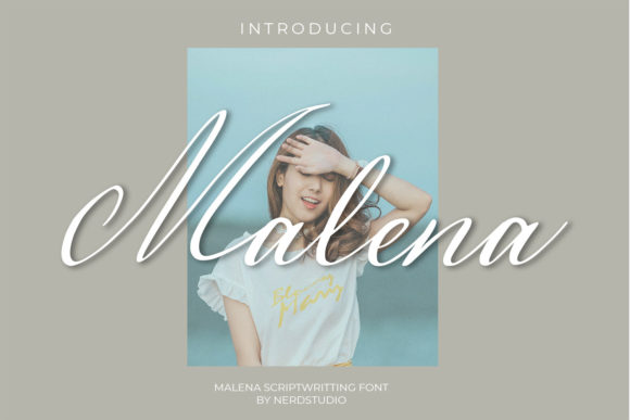 Malena Script Font for Elegant Web Design and Branding