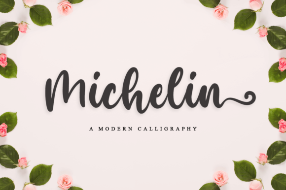 Michelin Script Font for Elegant Craft Projects