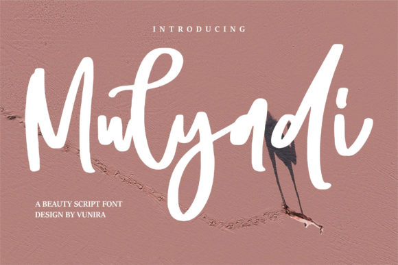 Mulyadi: A Whimsical Script Handwritten Font for Authentic Branding