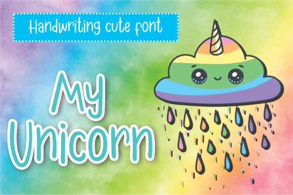 My Unicorn: A Magical Script Font for Elegant Branding
