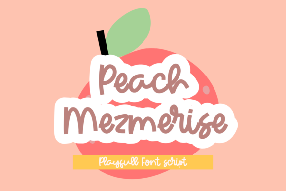 Peach Mezmerise Font for Elegant Brand Identity