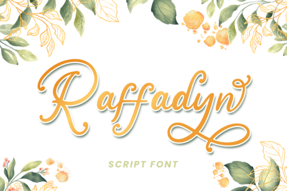 Raffadyn: The Whimsical Script Font for Handmade Brands