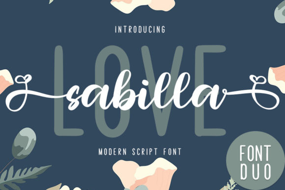 Sabilla: A Delicate Script Handwritten Font for Charming Craft Designs