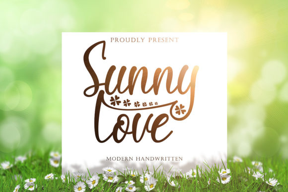 Sunny Love Script Handwritten Fonts for Elegant Branding
