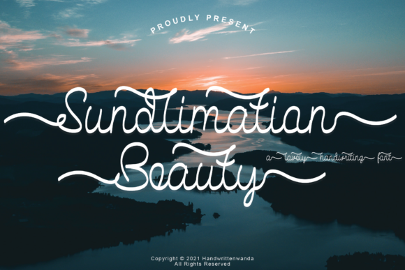 Why Sundlimation Beauty Is the Elegant Script Font for Modern Brands